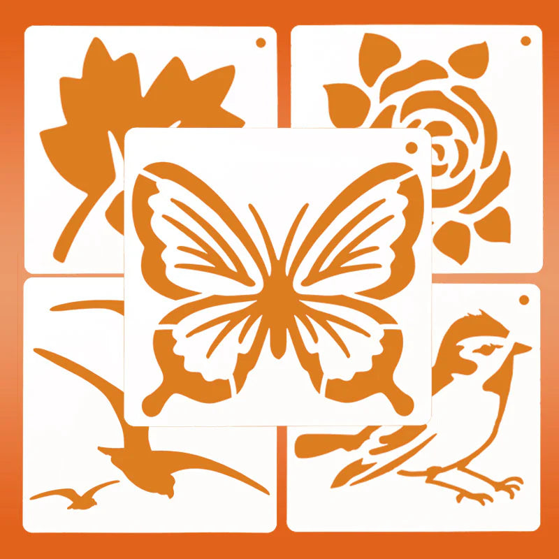Plantillas de naturaleza (5 uds.)